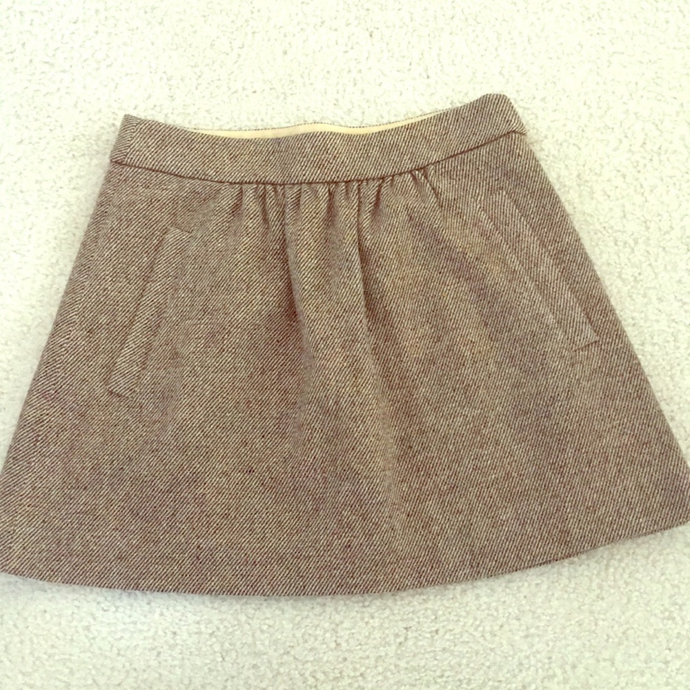J. Crew tweed skirt